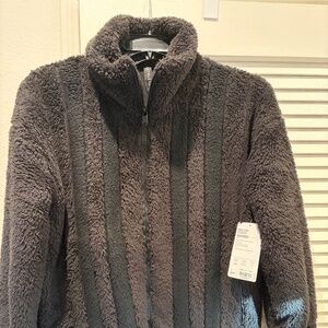 Athleta Willow Fleece – Black (Size Large) NWT